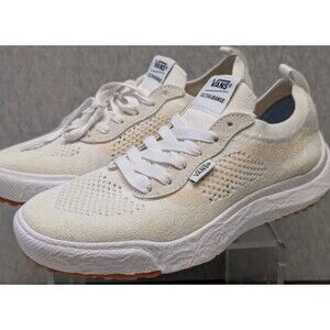 Vans UltraRange VR3 True White Comfort Sneakers Casual Shoes Womens Size 8 NEW